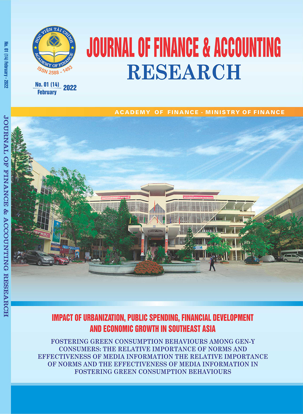 Journal of Finance and Accounting research (1 (14) 2022)