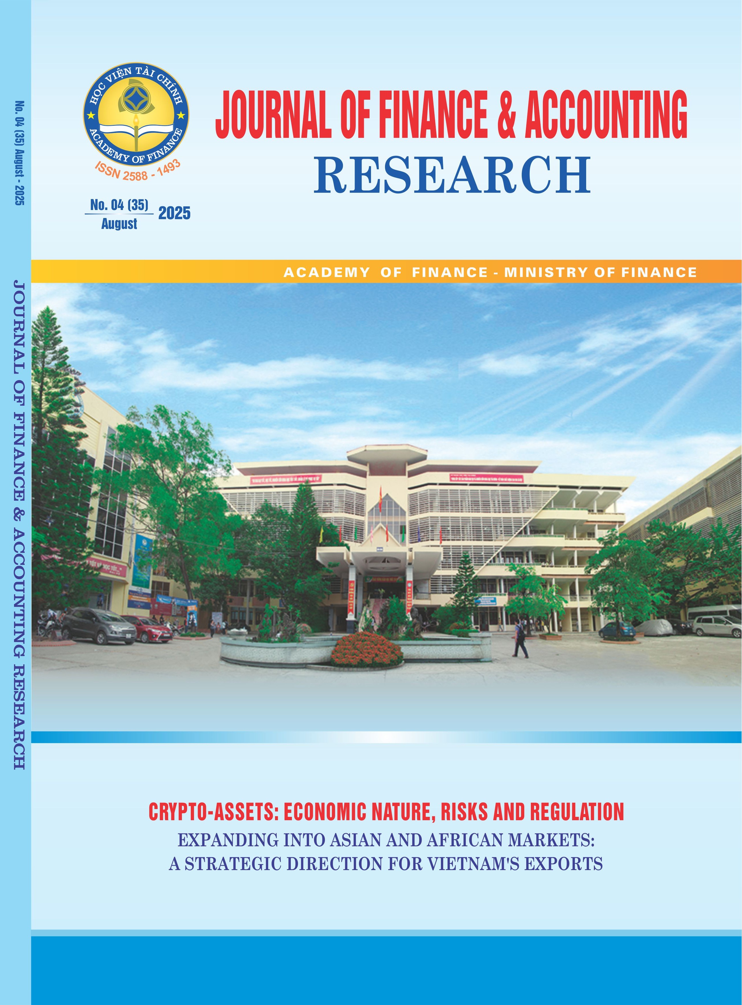 Journal of Finance & Accounting Research (No.04 (35) 2025 (35) 2025)