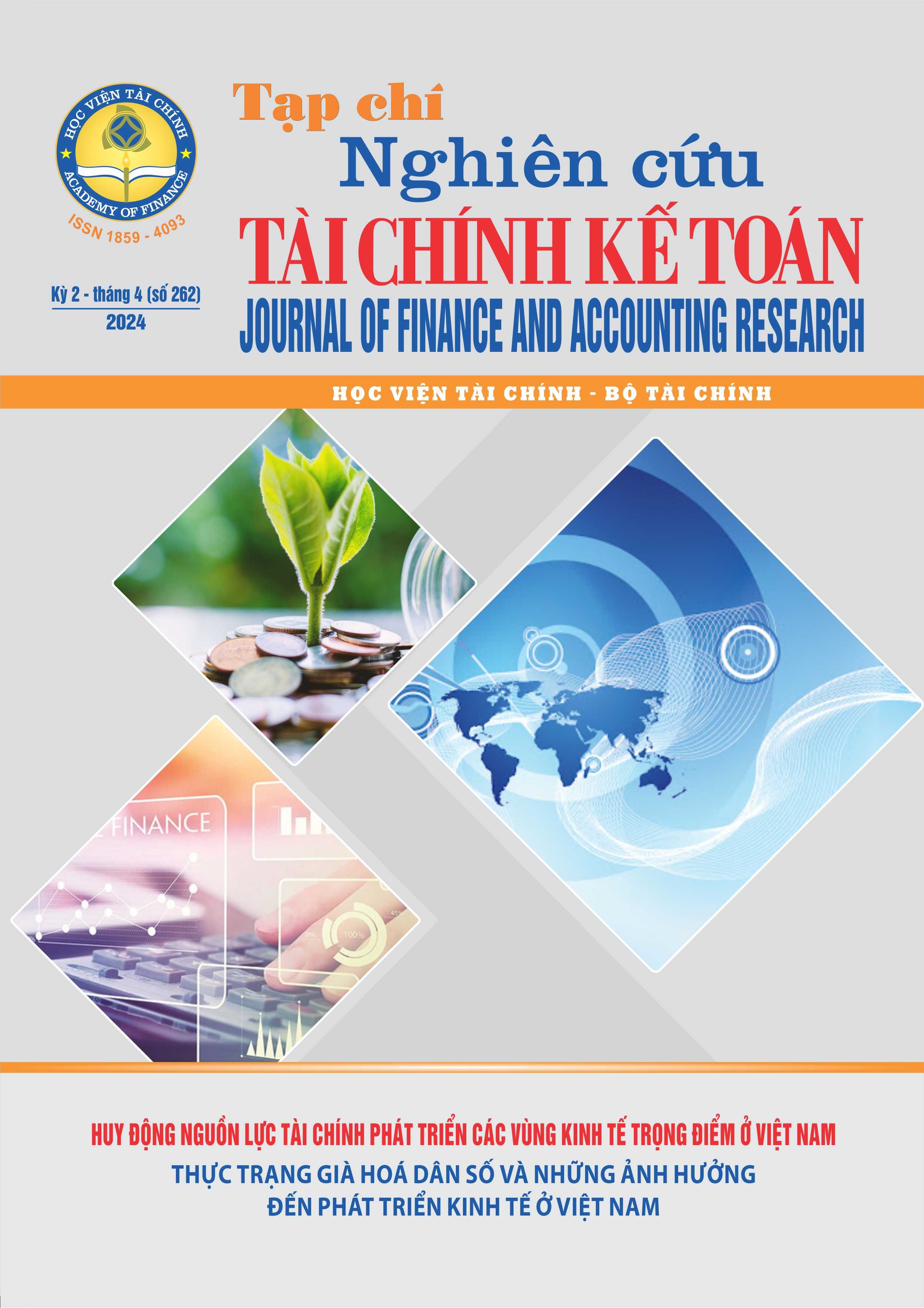Tạp chí Nghiên cứu Tài chính Kế toán (Kỳ 2 - T4 (262) 2024)