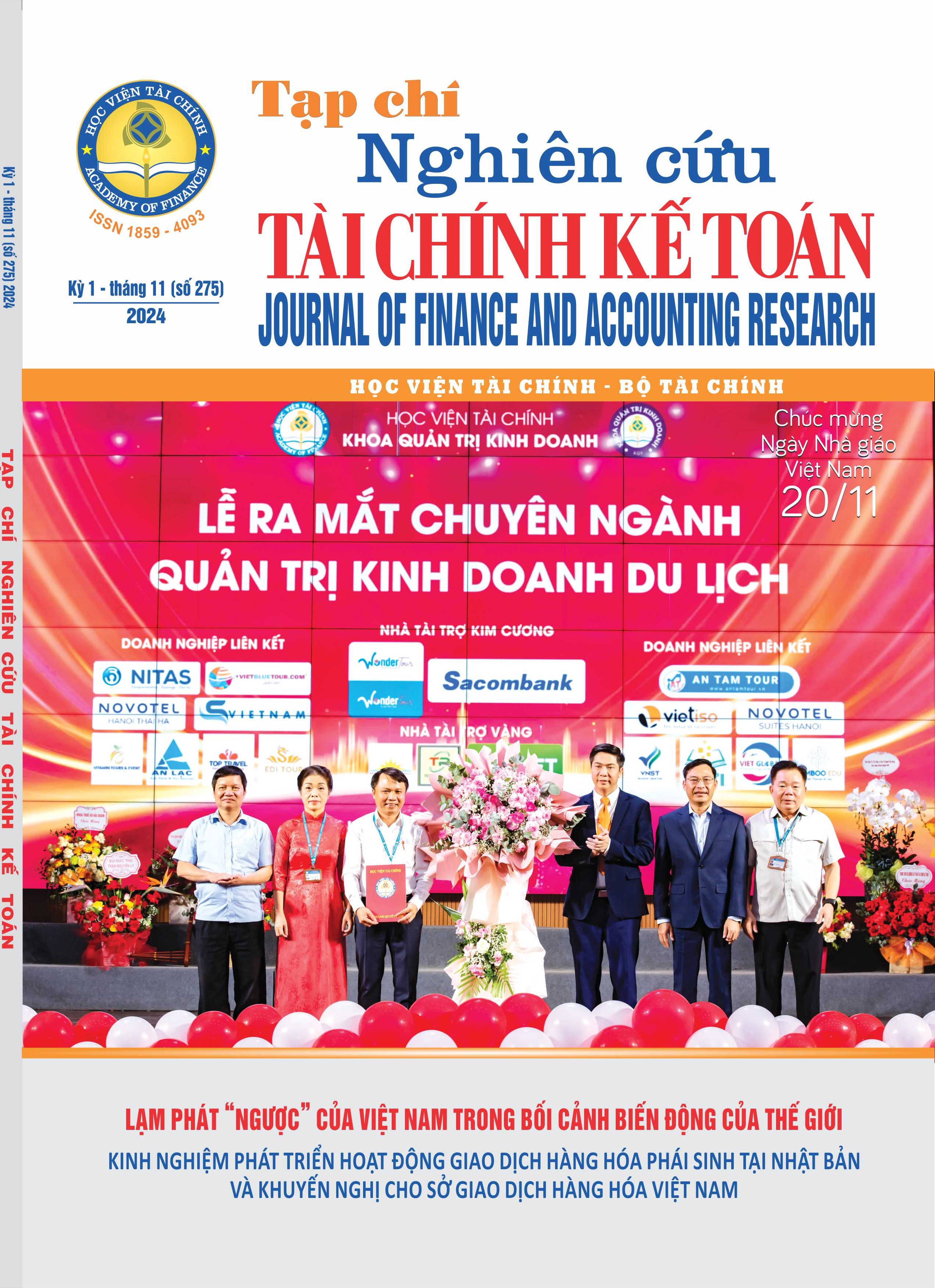 Tạp chí Nghiên cứu Tài chính Kế toán