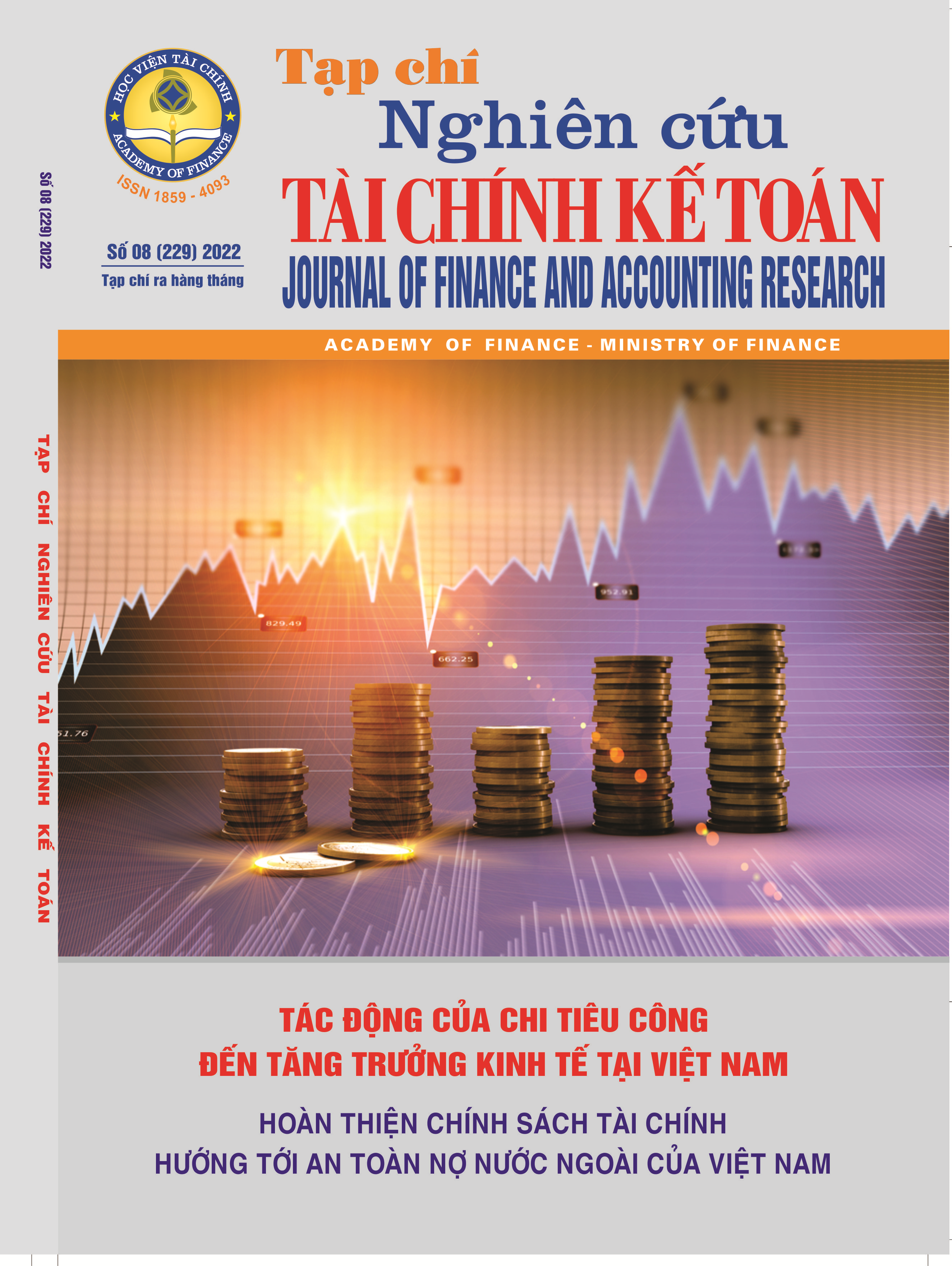 Tạp chí Nghiên cứu Tài chính Kế toán (8 (229) 2022)