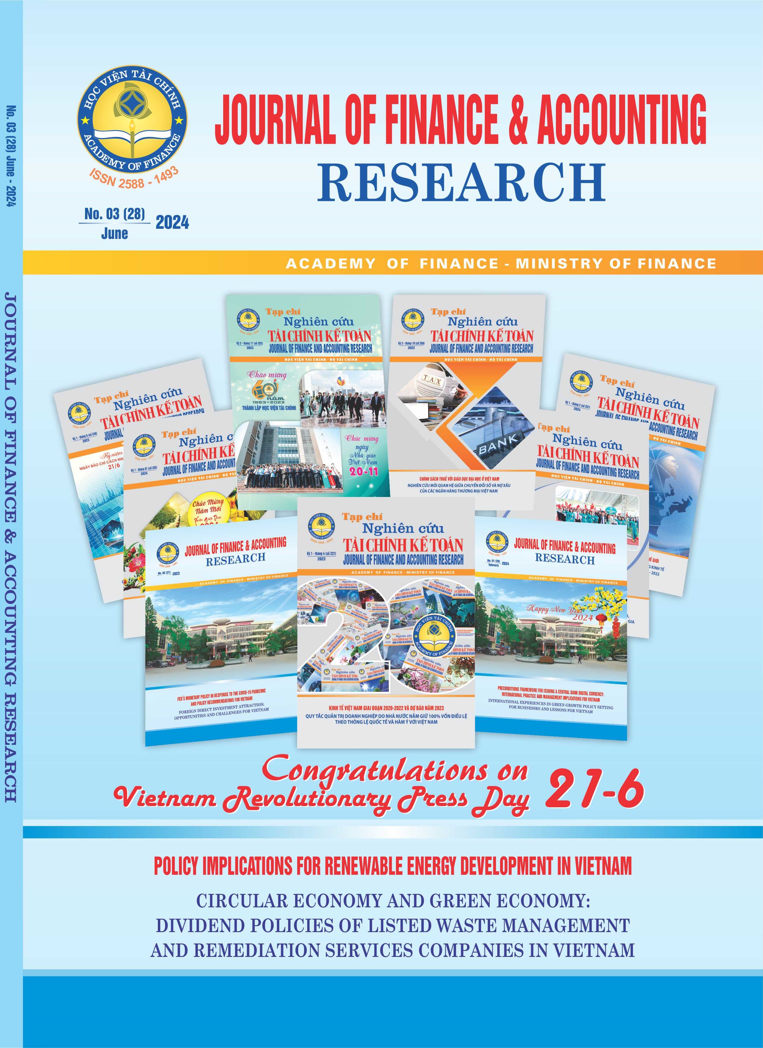 	Journal of Finance & Accounting Research