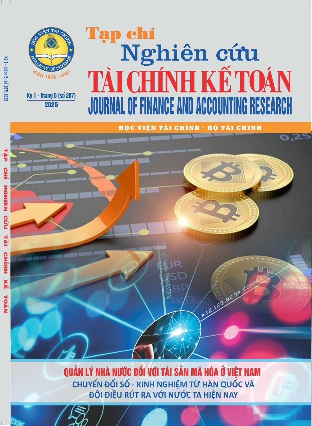Tạp chí Nghiên cứu Tài chính Kế toán (Kỳ 1 tháng 05 (287) 2025)
